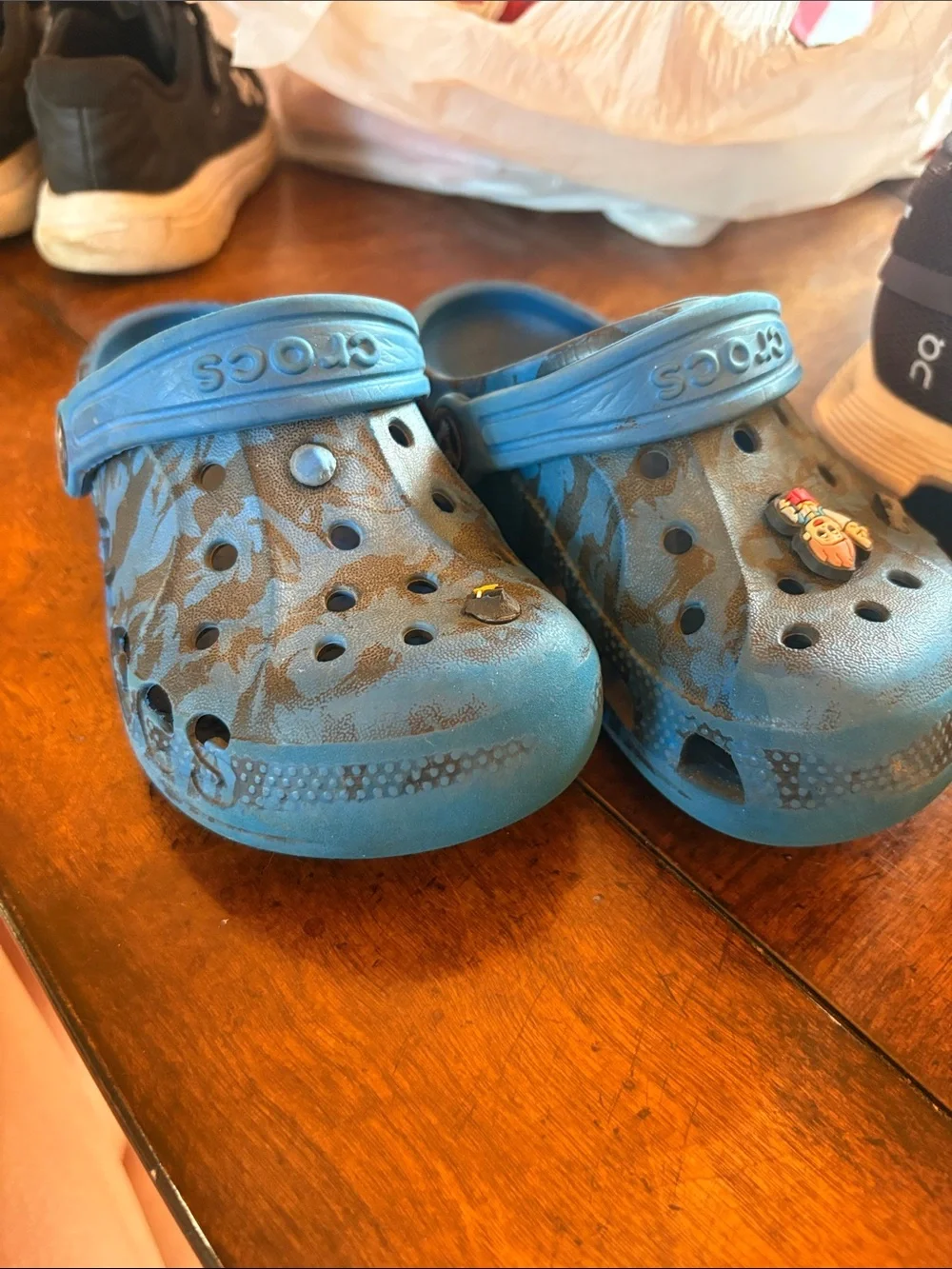 CROCS Kids Light Blue Clog Sandals